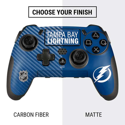 NHL Tampa Bay Lightning Lineup PlayStation Scuf Vantage 2 Controller Skin